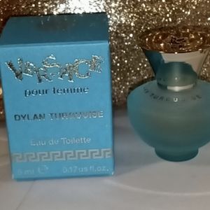 VERSACE DYLAN TURQUOISE MINIATURE
